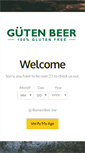 Mobile Screenshot of gutenbeer.com